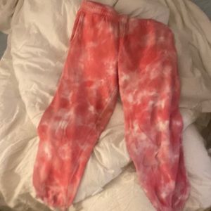 Pacsun tie dye sweatpants